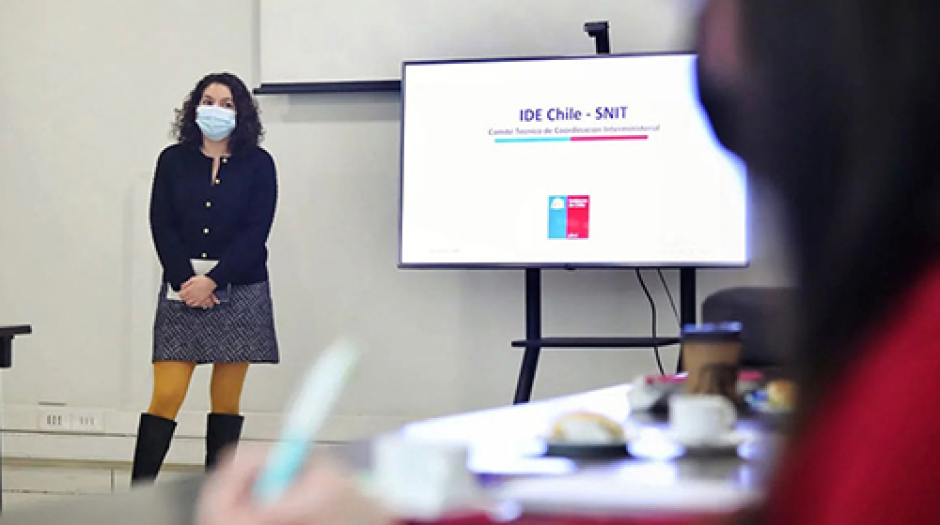 Secretaria ejecutiva del SNIT- IDE Chile encabeza primera sesión del Comité técnico de Coordinación Interministerial, previo al Consejo de Ministros.