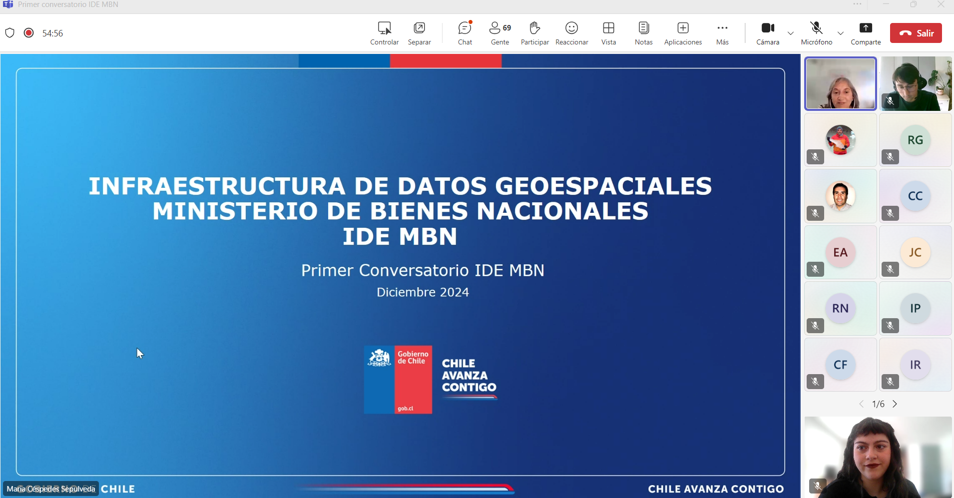 Primer conversatorio IDE MBN
